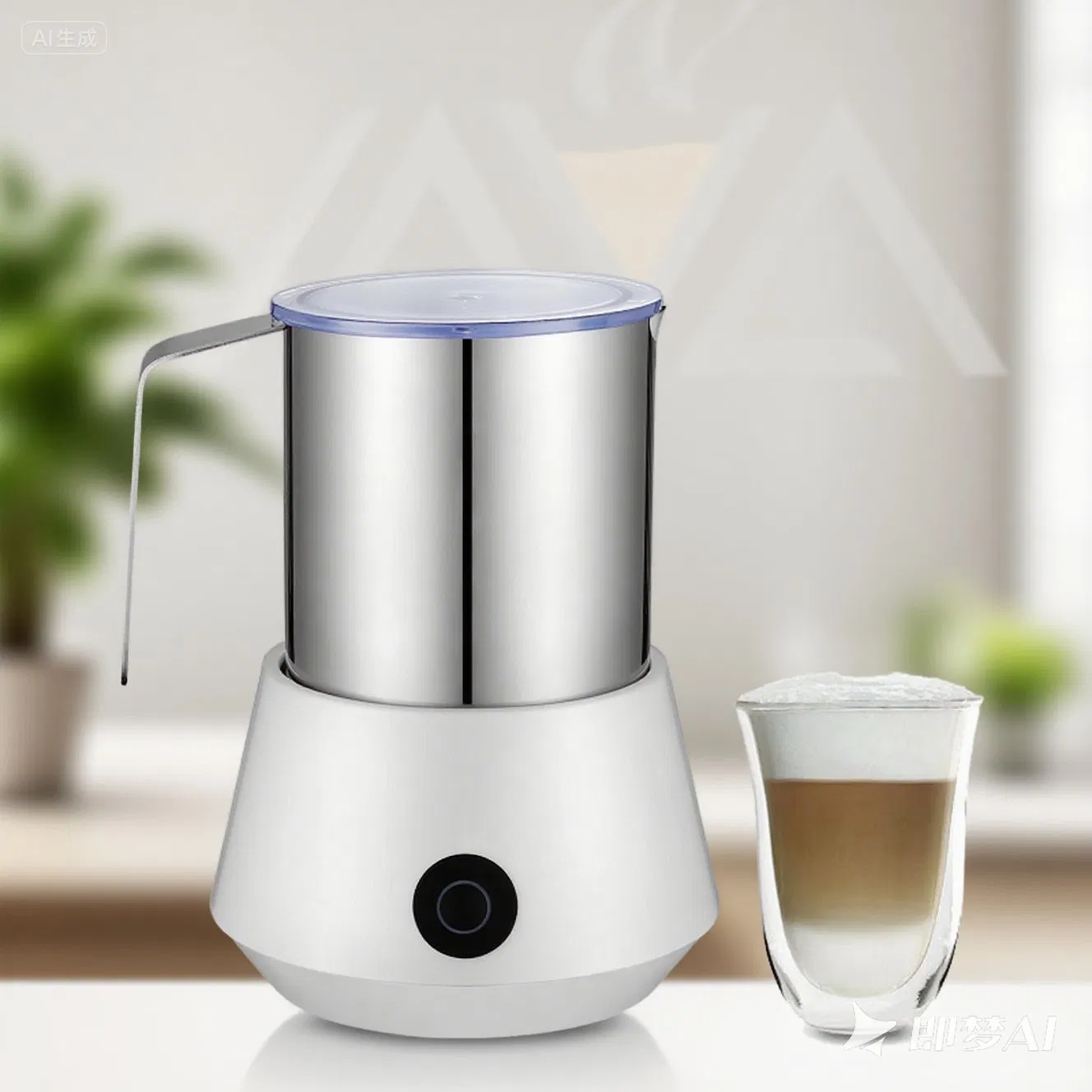 Durable Handled Foamer Electric Coffee Milk Frother