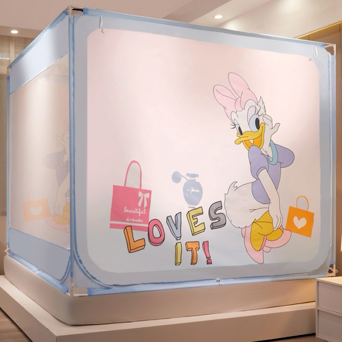 Hot Selling Themed Fitted Sheet Style Anti Fall Children's Mosquito Net