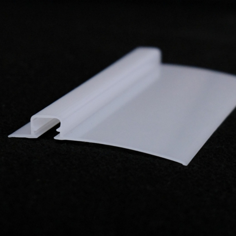 Plastic Clear Tube Cover for LED Strip Diffuser Electric Lamp Cover LED Light PC Cover