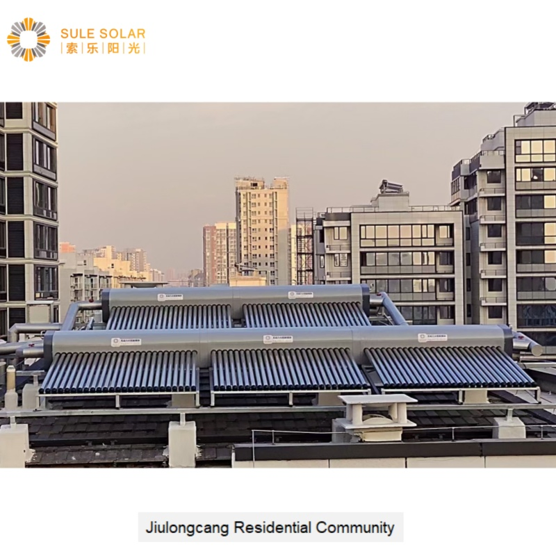 Интегрированный солнечный водонагреватель под давлением