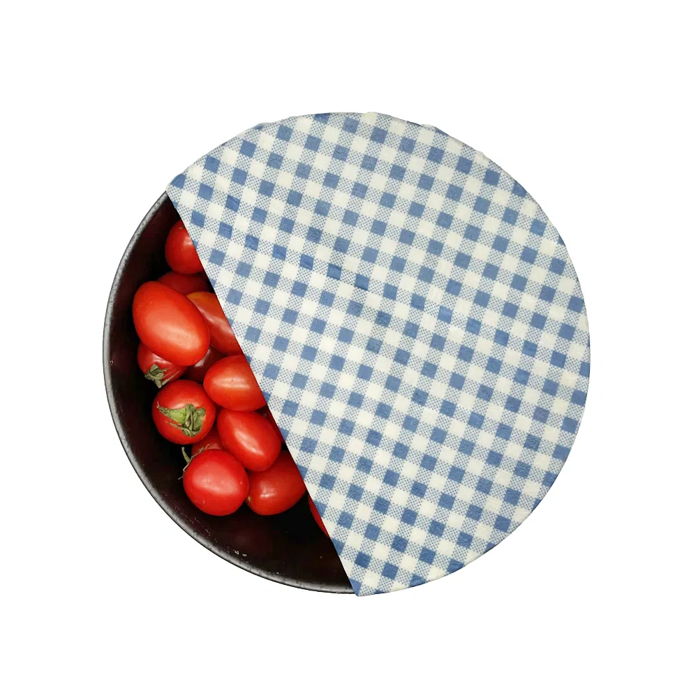 Wholesale Biodegradable Reusable Natural Cotton Sandwich Beeswax Food Wrap Storage Wraps