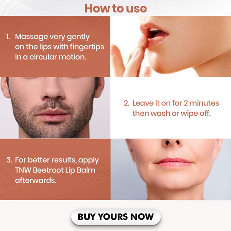 Private Custom All Natural Lightening & Brightening Lip Scrub