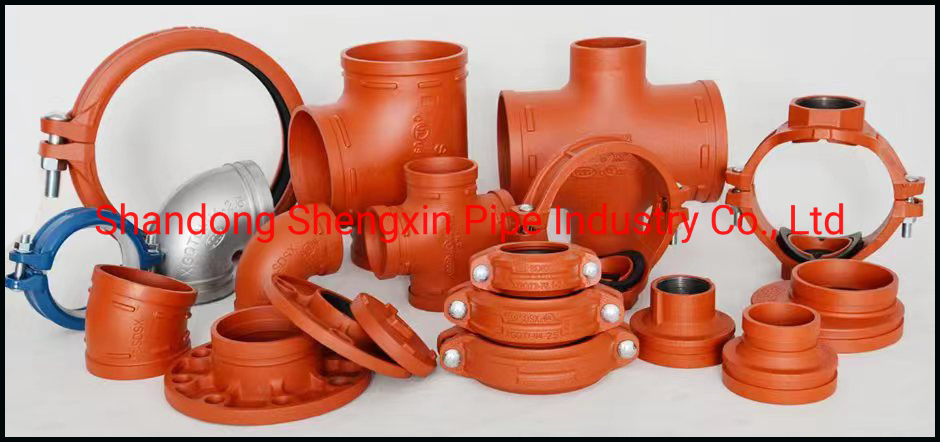 Sdsx Ductile Iron Grooved Fitting/Equal Tee FM, UL for Fire Fighting Epoxy