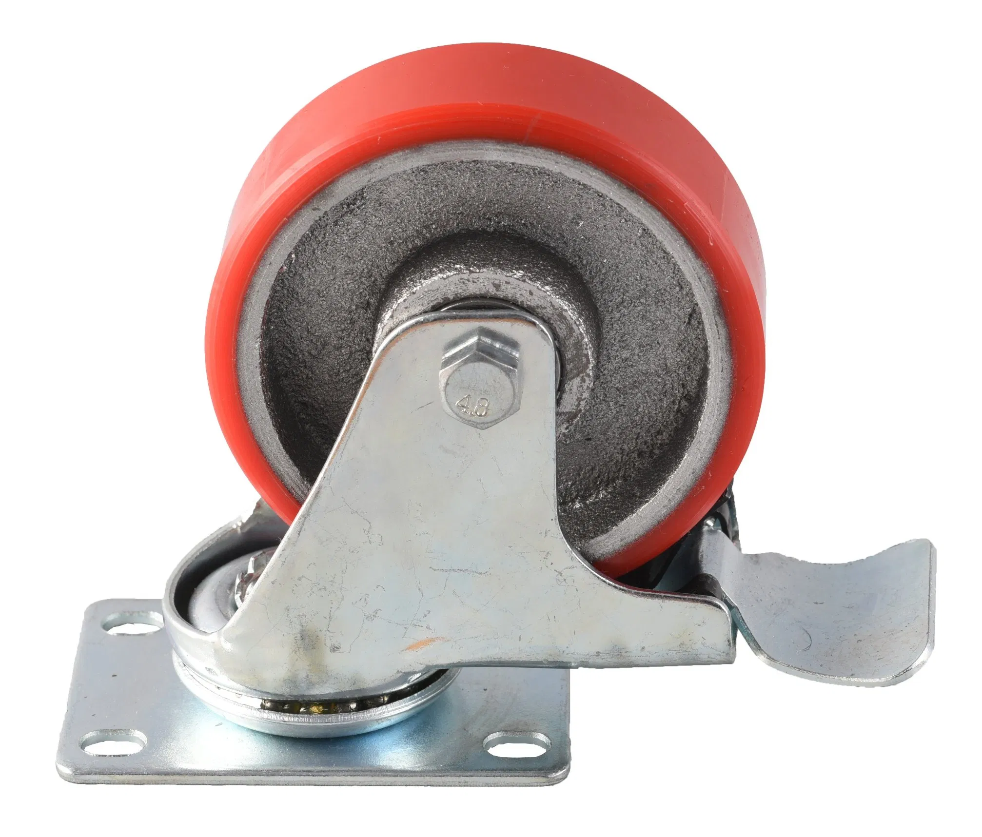 M16 Medium Duty Type Fixed/Swivel/Brake/Threaded Stem/Bolt Hole Cast Iron Wheel Caster