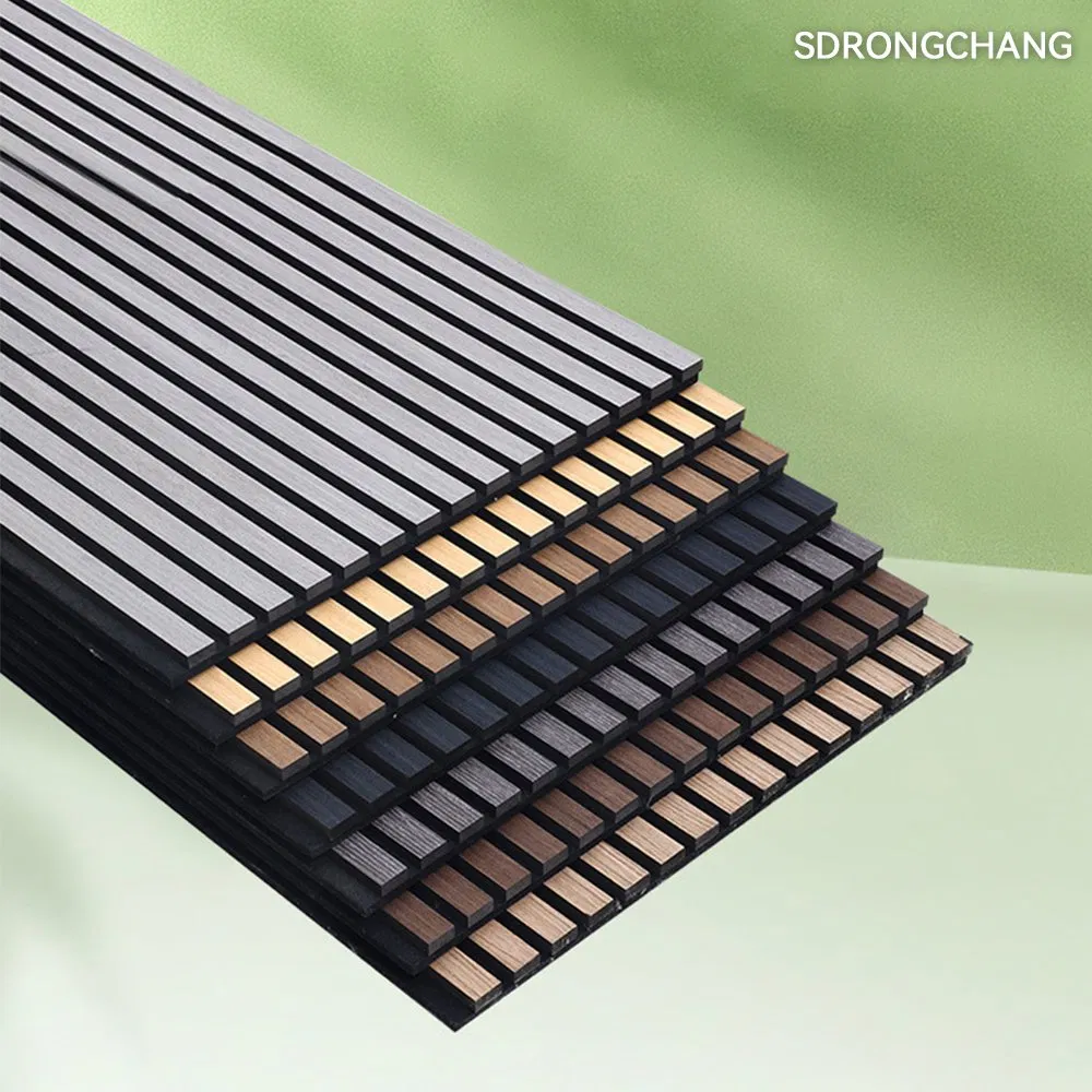 China Wholesale Wall Slats Laminated Acoustic Boards Akoestische Panelen