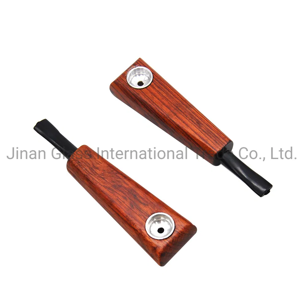 Classic Wooden Pipe Creative Portable Mini Wood Smoking Set