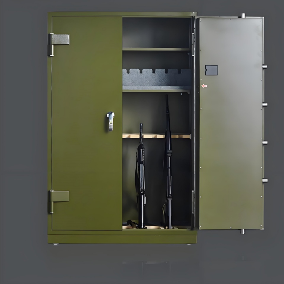 Custom Heavy-Duty Steel Gun Safe for Secure Firearm Storage