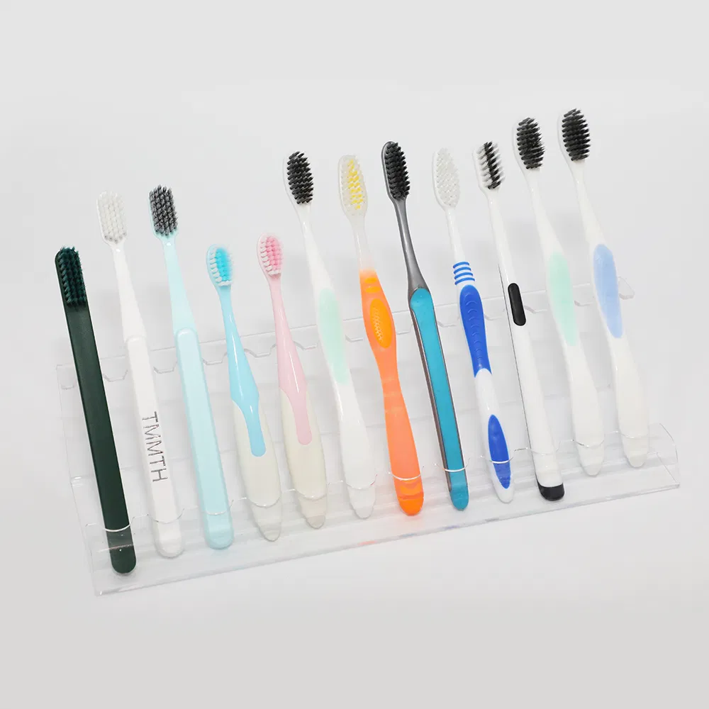 Premium Adult Toothbrush with Customized Logo and Medium Bristles 05
