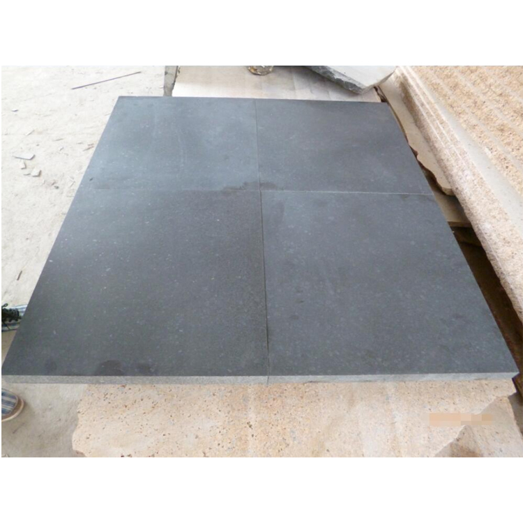 Natural Basalt Grey Matt Tile Mongolia Black Basalt Stone Granite Honed Black Basalt Tile