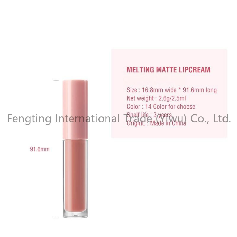Hot Sale Factory OEM/ODM High Pigment Cream Matte Luxury Velvet Waterproof Made with Minerals and Herbs Liquid Lipstick
