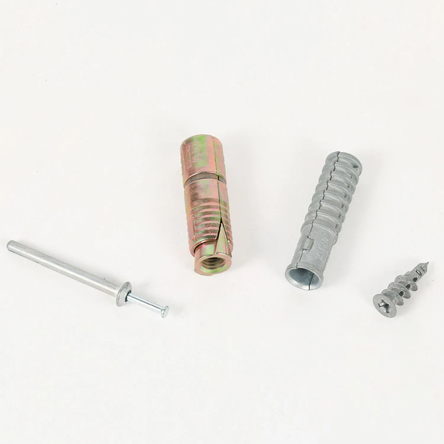 Dia M6/8/10/12/16/20 40mm-300mm Galvanized Yellow Zinc White O, C, L Type Sleeve Anchor