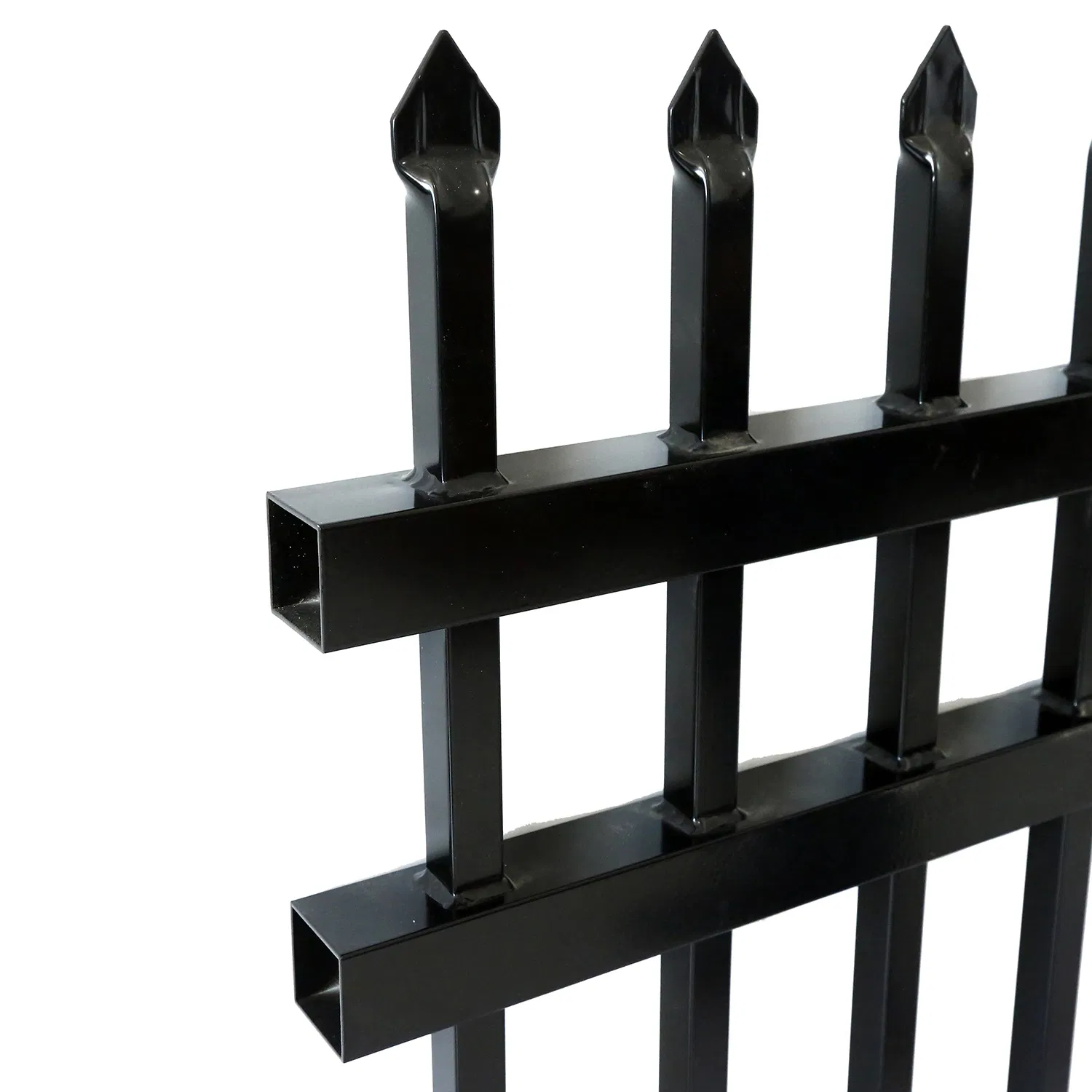 Wrought Iron Security Fence Circle Around The Playground/Stadium