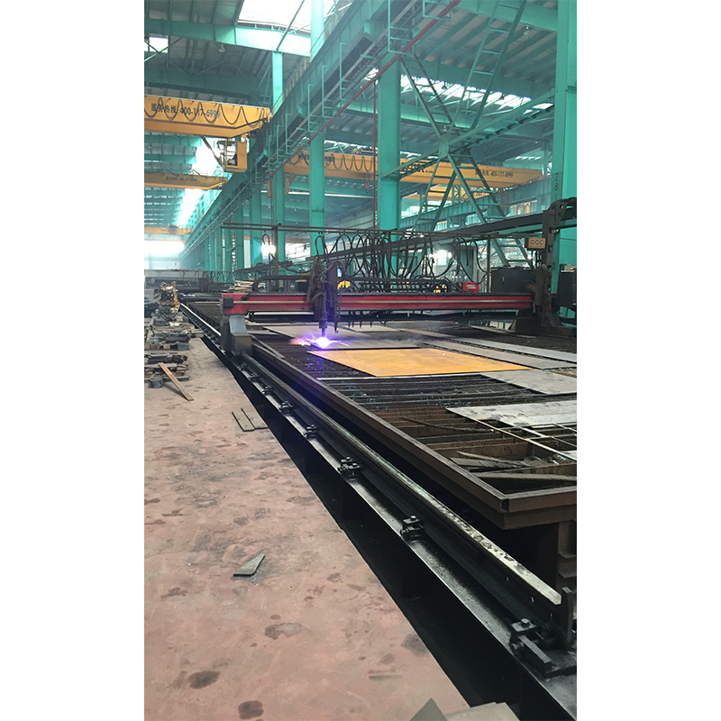 Custom Steel Structure and Welded Steel Beam for Prefabricated Components