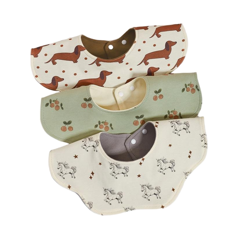 Premium Wholesale Cotton Baby Aprons - Soft, Thick, and Durable Bibs
