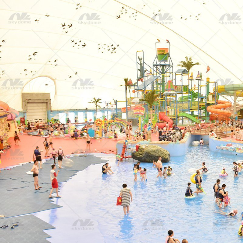 Eco-Friendly Windproof Inflatable Air Dome for Water Park