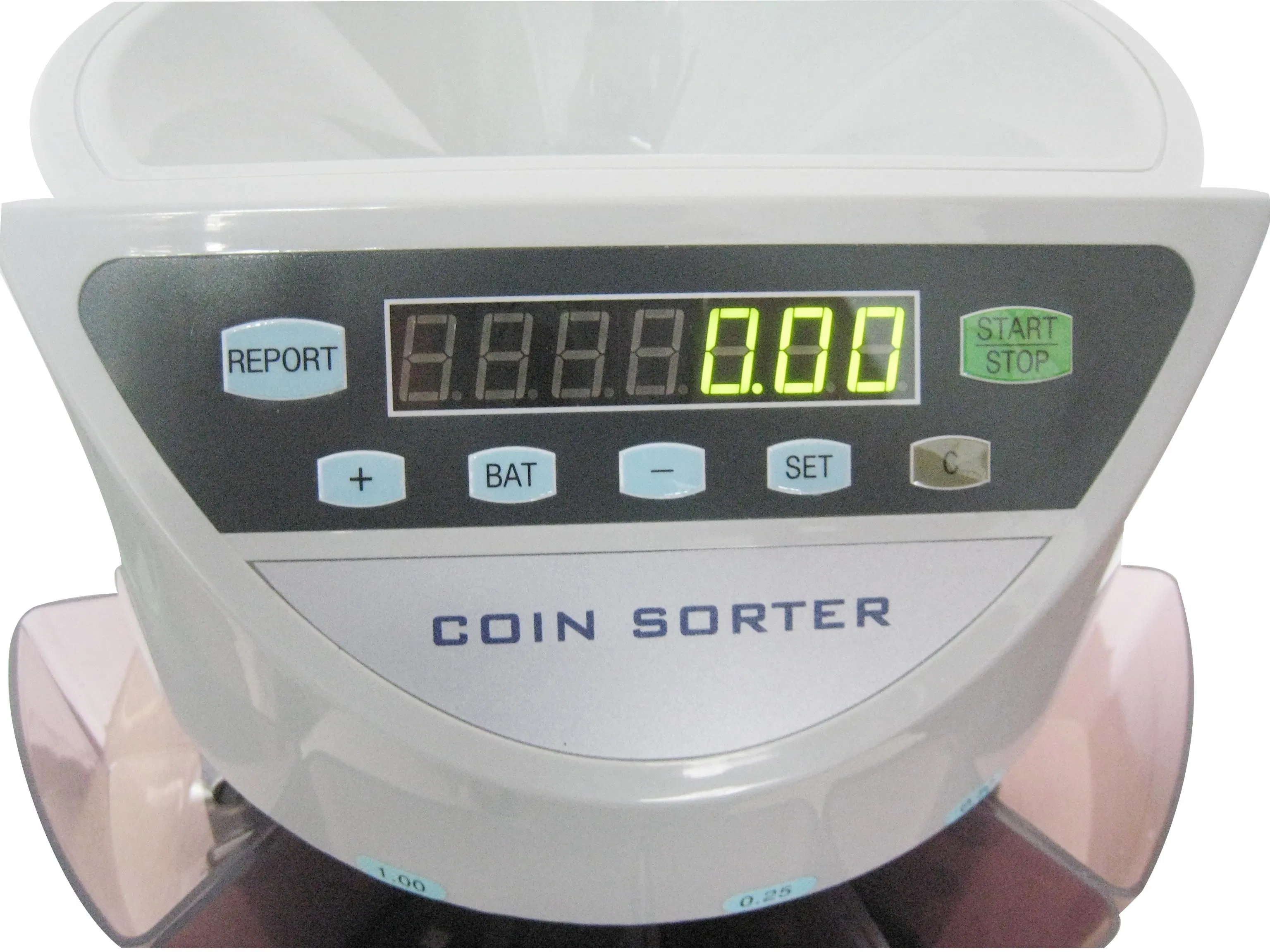 Bank Electronic Euro Coin Counter Coin Sorter