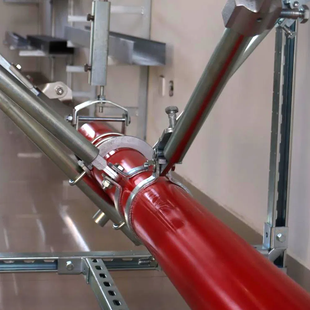 UL FM CE Certified Construction Water/Gas/Sprinkler Double U Strut Conduit Tube Pipe Hanger Clamp