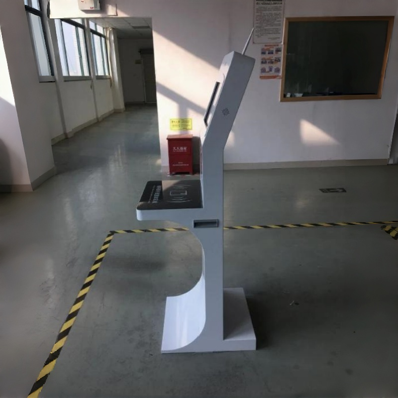 Library Touch Screen Kiosk with RFID Card Reader