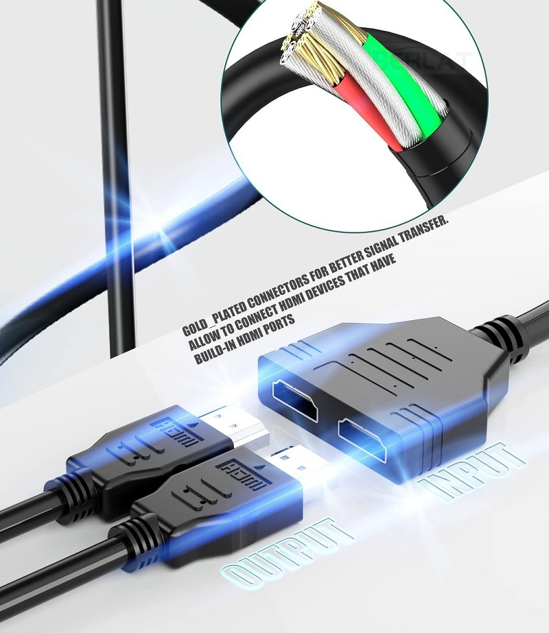 Разветвитель HDMI для подключения двух устройств