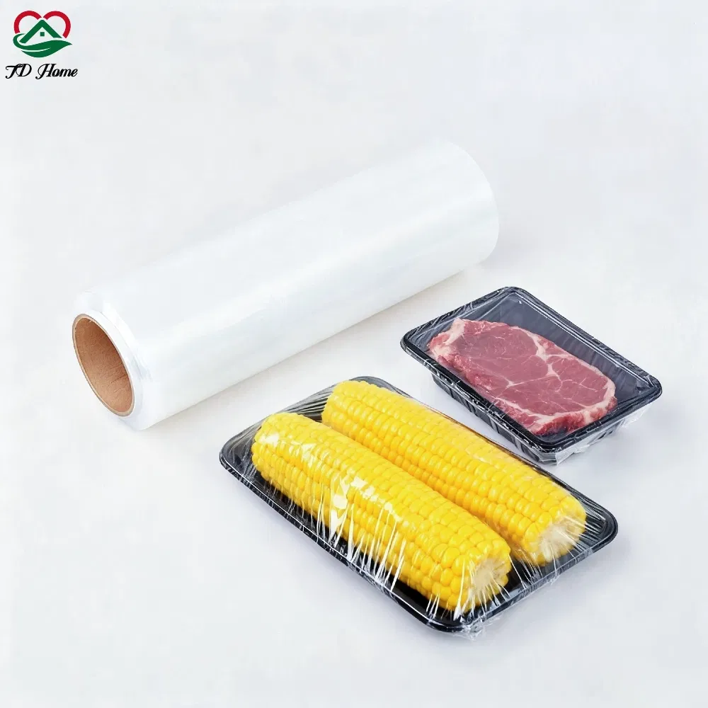 Transparent PE Food Wrapping Cling Film 25cm 30cm 40cm 45cm 50cm