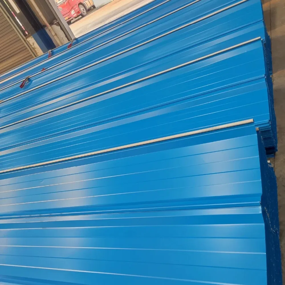 Fireproof Metal Roof Tile Warranty Chemical Corrosion Resistance Steel Roofing Material