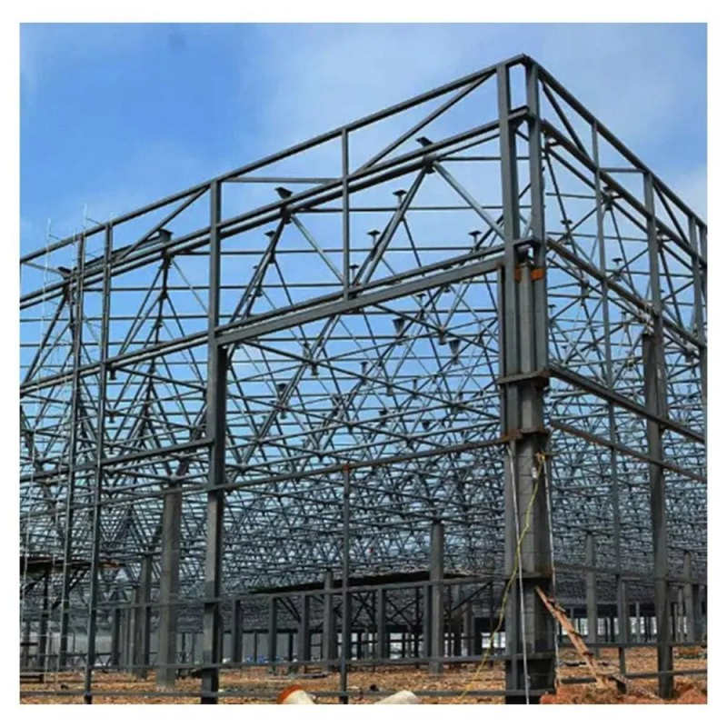 China Large Span Prefab Industrial Steel Structure Structural Steel Shop Buildings