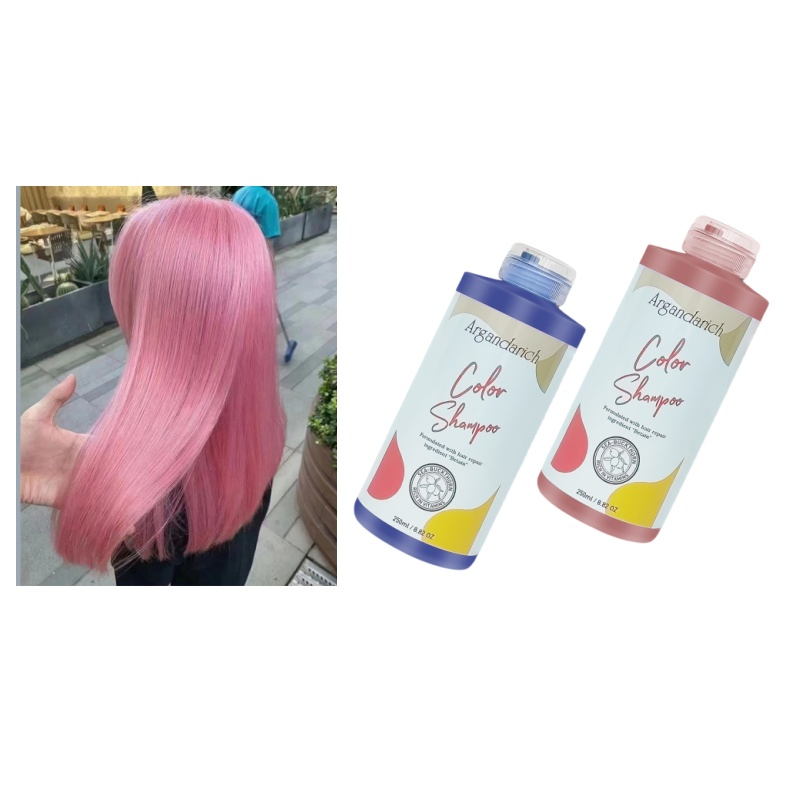 250ml Hair Color Shampoo for Protect Color 20 Fashionable Colors