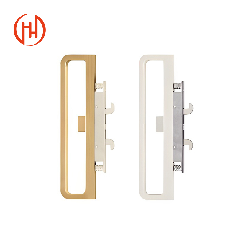 Stainless Steel Door Handle Lever Black Colour