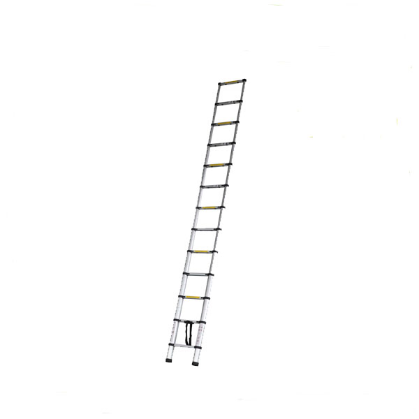 Aluminum Telescopic Ladder with En 131 Standard, Portable Ladder