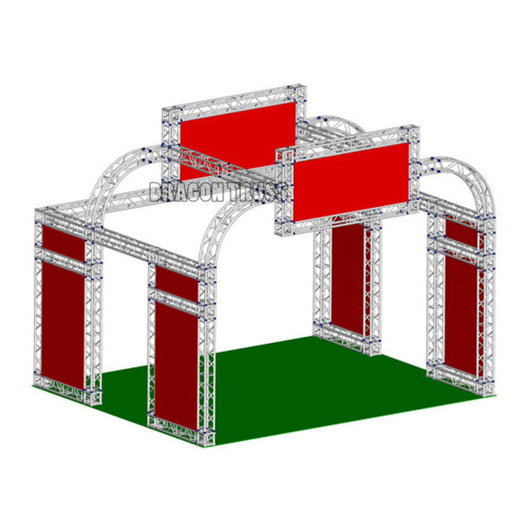 Portable Aluminum Truss Framework for Eye-Catching Event Displays