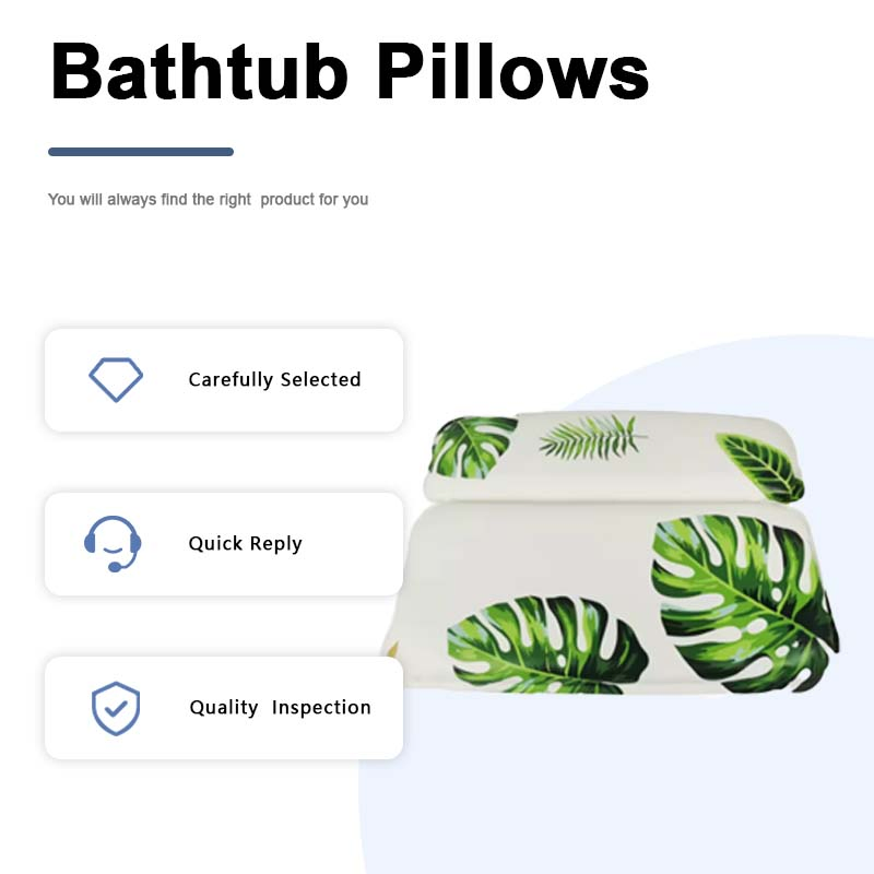 3D SPA Bath Neck Pillow with Suction Cups