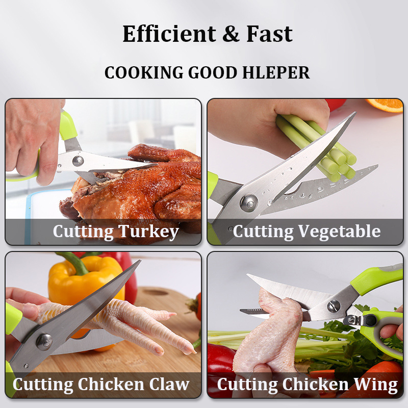 Универсальные кухонные ножницы DS-2657, 24.5 см