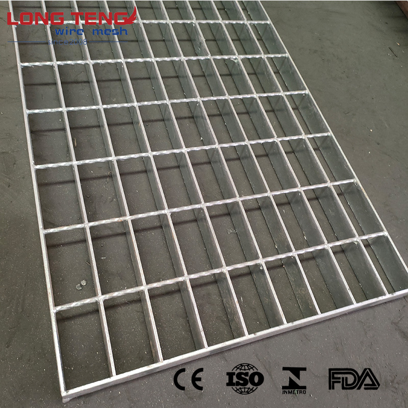 32 X 5mm 100mm 40mm Galvanized Floor Steel Walkway Platform Grating