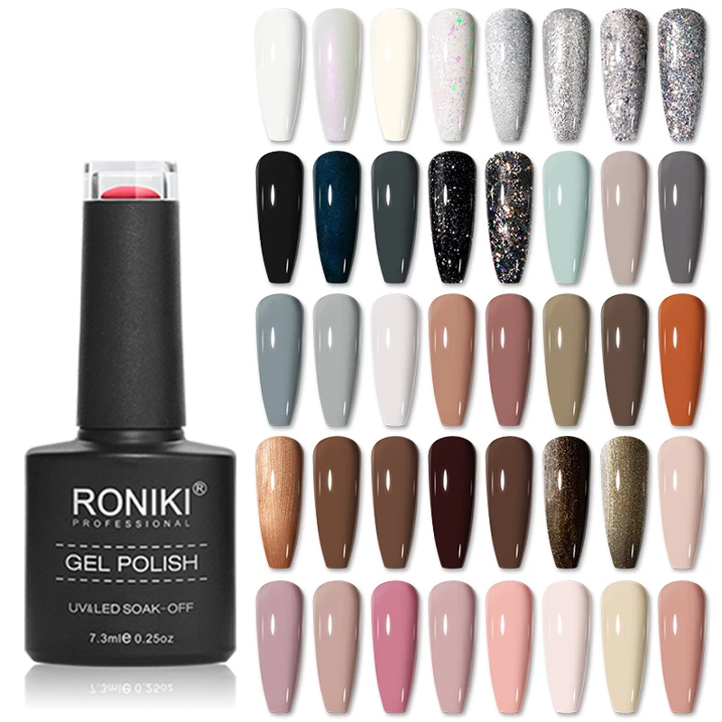 Free Samples 7.3ml Nail Polish Supplier Colour Mood Changing Soak off UV Gel Thermo Temperature Change Color Gel Polish