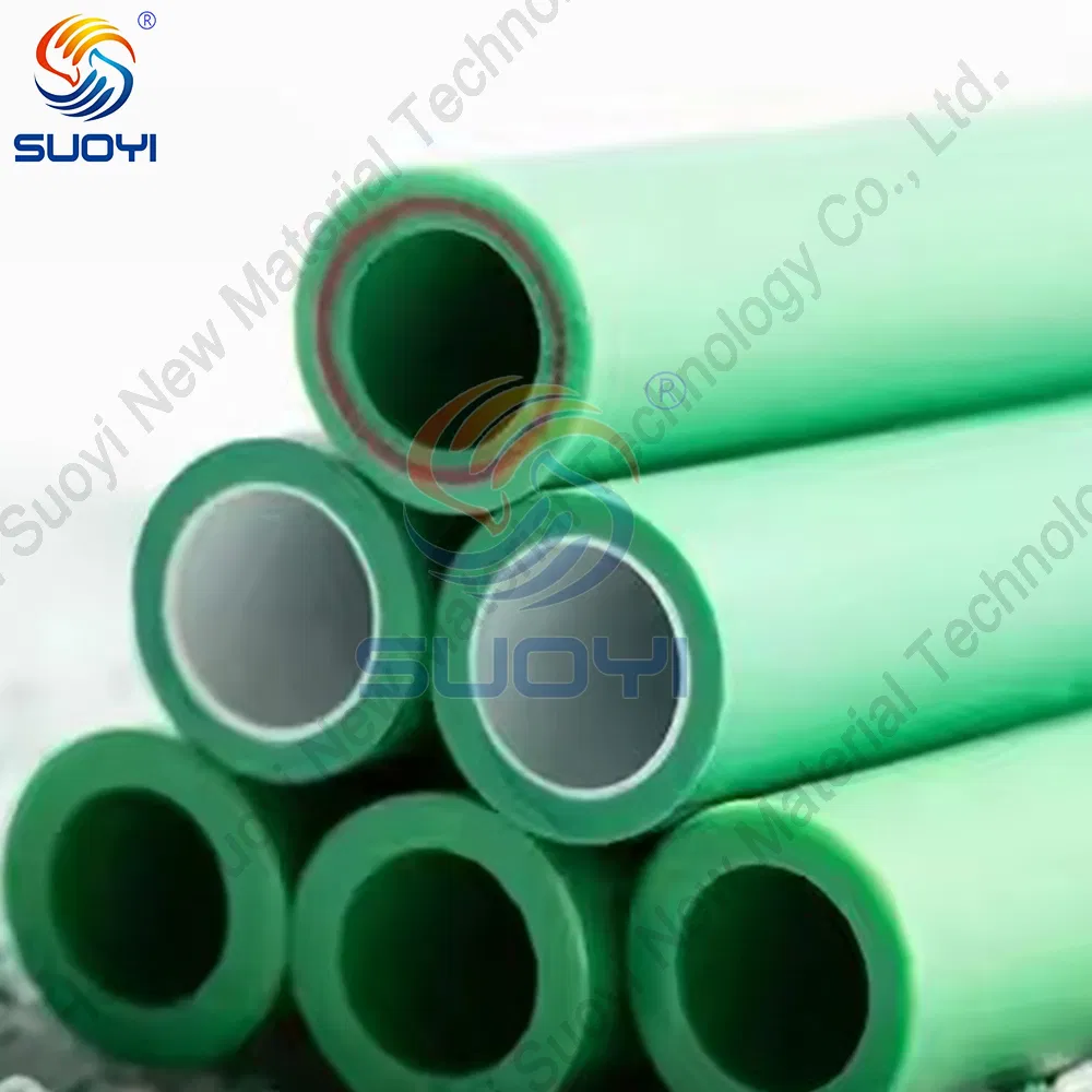 Suoyi Factory Origin Direct PPR Pipe Green Color PPR Water Pipe for Hot Water and Building Construction