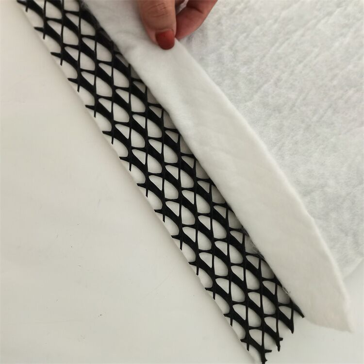 Roof Garden Drainage Board HDPE Dimple Membrane Composite Drainage Waterproof Board with Single Side Dimple Drain