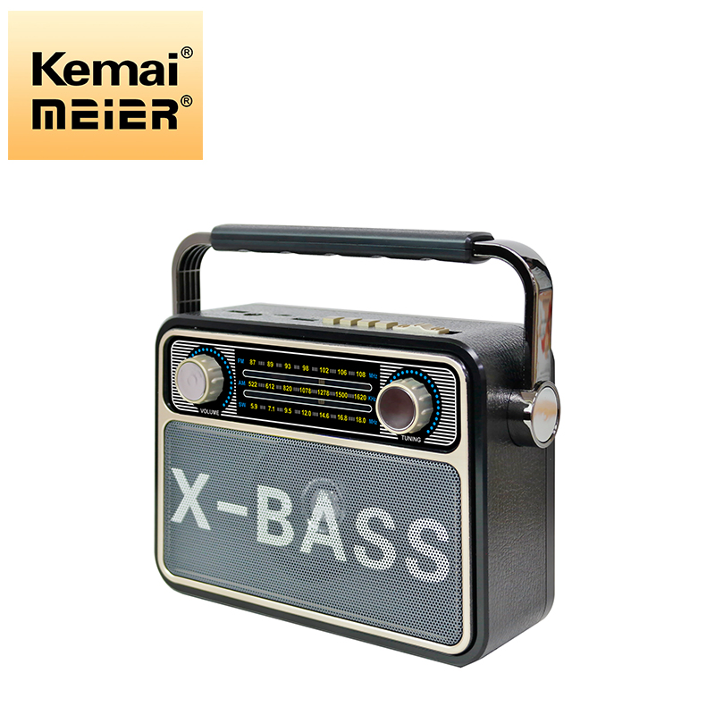 New Good Price Speaker LED Light Solar Panel Retro Emergency Solar Rechargeable Radio