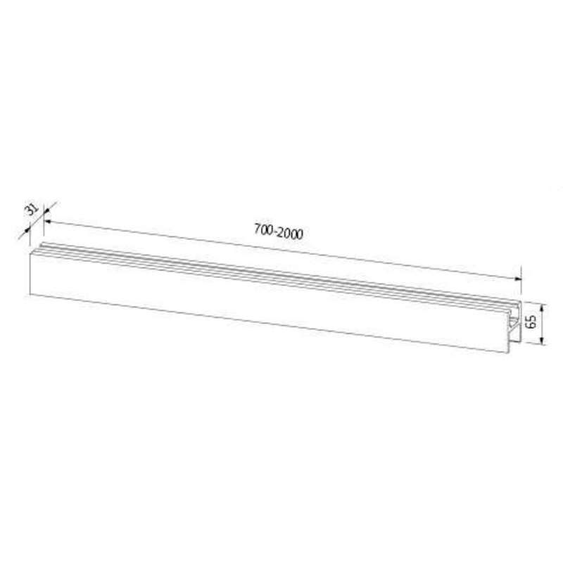 High Quality Glass Door Rectangle Clamp