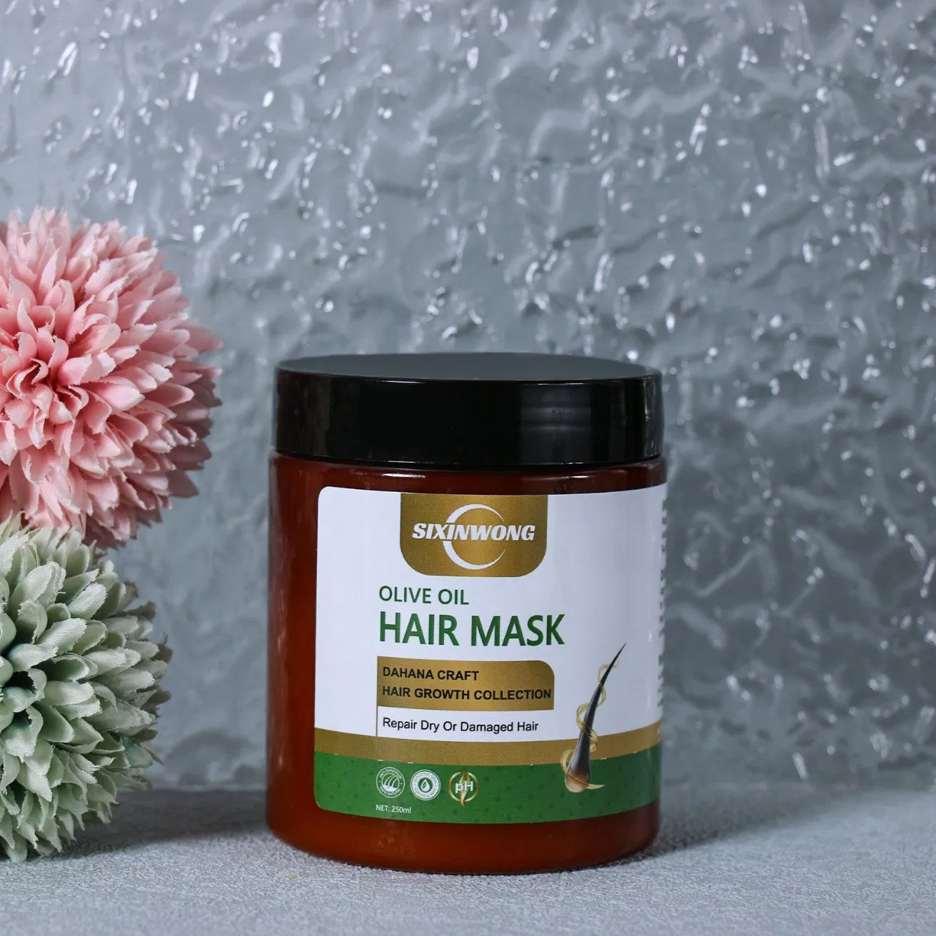 Beauty Cosmetics Hair Moisturizes Care Dry Damaged Professional Olive Oil Hair Mask