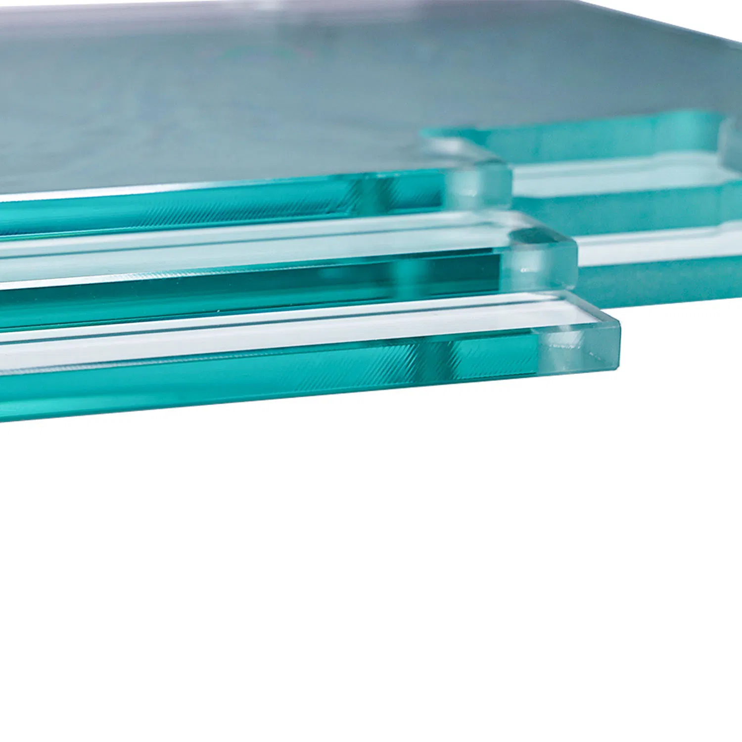 Custom High Quality PVB Interlayer Toughened Tempered Laminated Glass Safety Glass for Decoration Industrial Bathroom Staircases