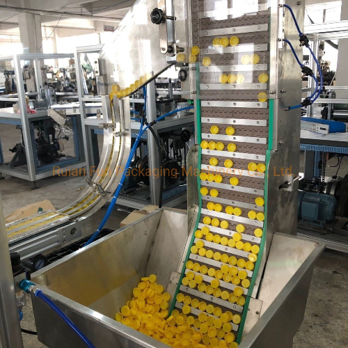 Face Cream Bottle Cover / Lid / Cap Lining Machine