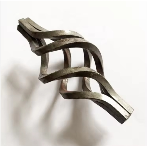 Rustproof Wrought Iron Twisted Courtyard Door Fence Decor Reinforced Wall Basket