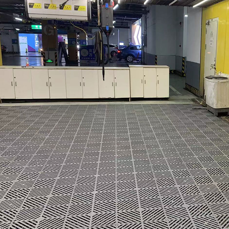 Durable Non-Slip Garage Floor Tiles in Multiple Colors for Easy DIY Installation