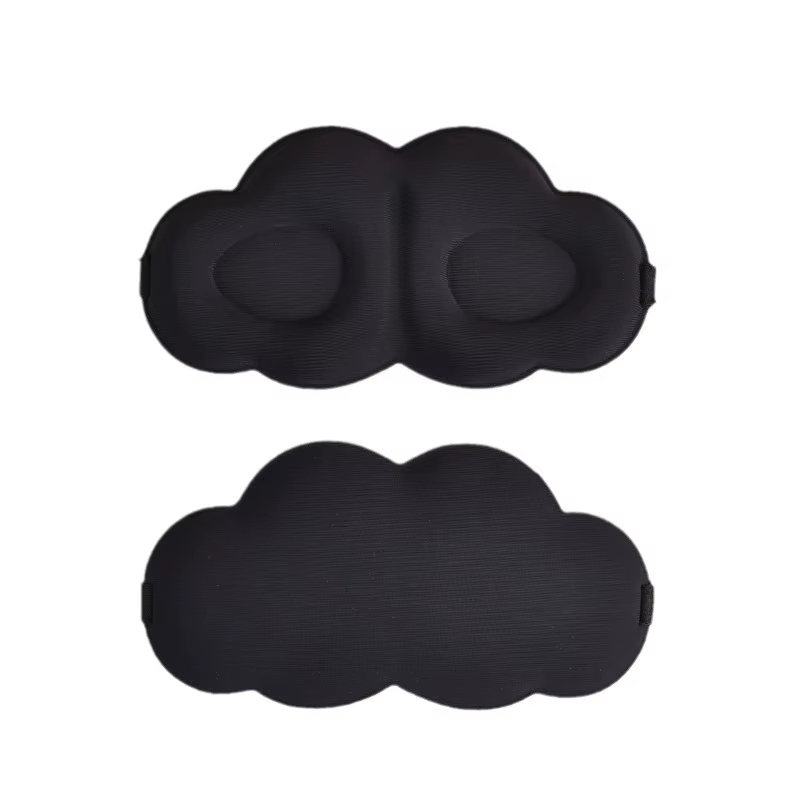 Soft Cloud 3D Contoured Eye Mask for Women and Men Blackout Sleep Mask with 3D Sleep Blindfold for Lash Extensions