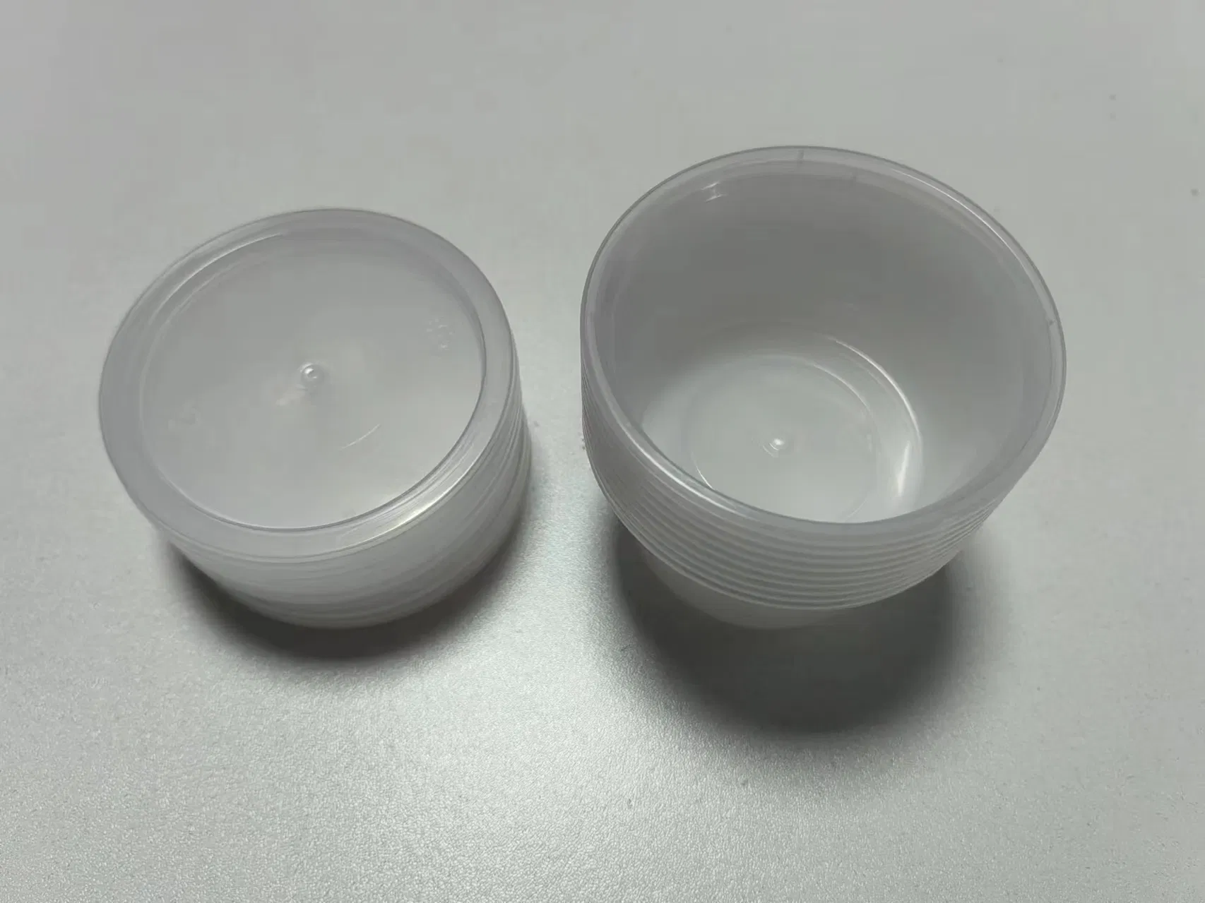 Home Version of Disposable Sauce Cups with Lids; Home Compostable, Landfillable;