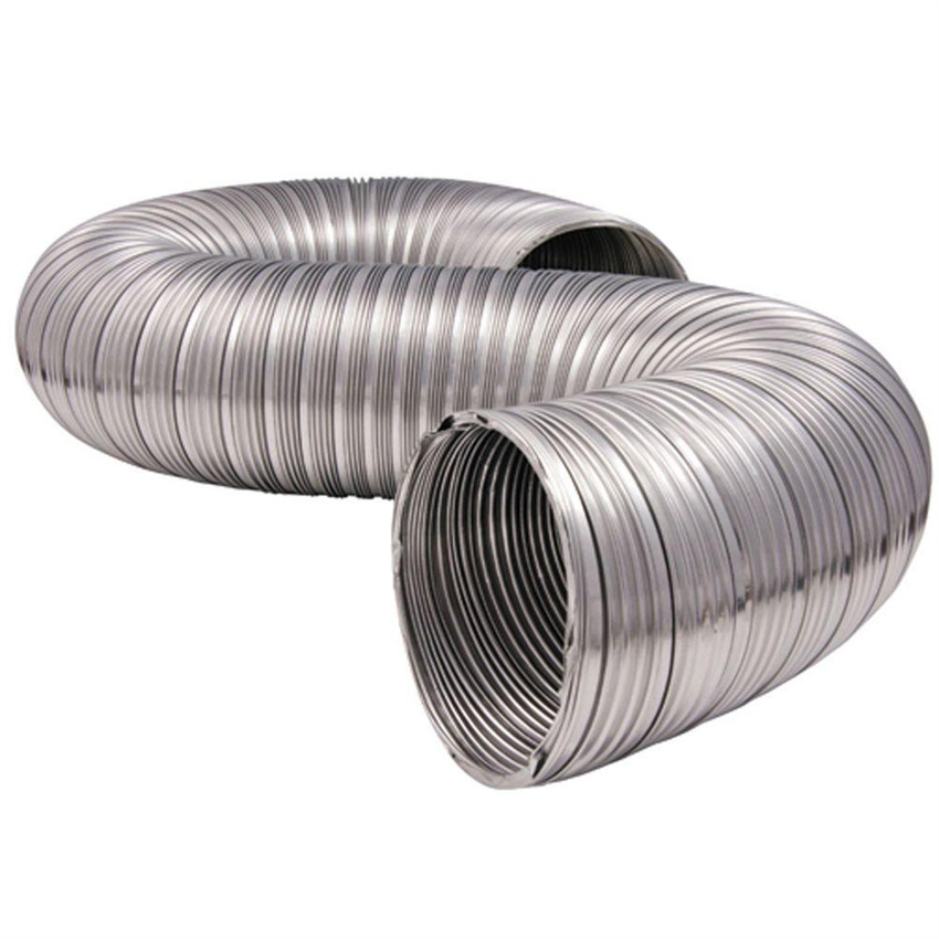 Chimney Aluminum Flexible Duct Forming Making Machine Pure Aluminum Foil Ventilation Ducts