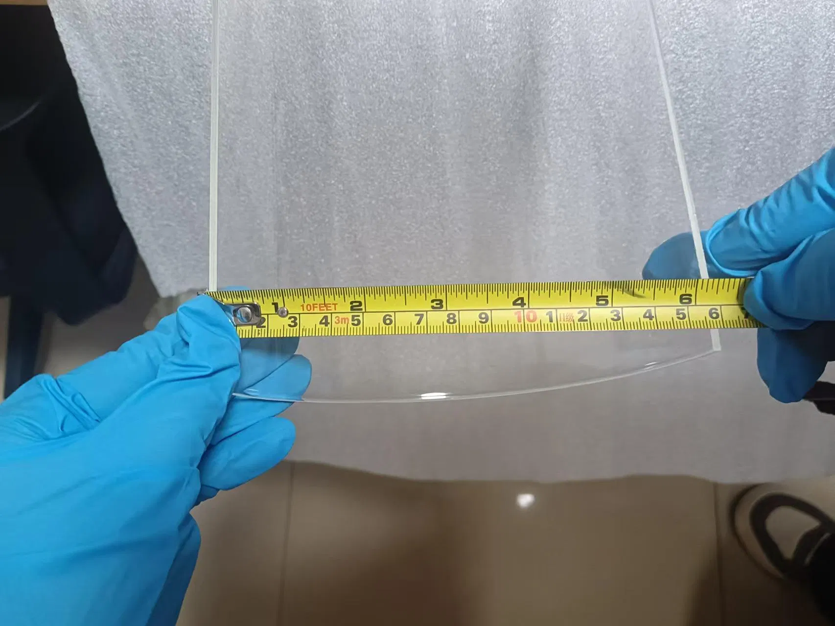 Heatproof Fireproof Toughened Borosilicate Float Glass Monolithic Fire 6mm 8mm 10mm 12mm Heat Resistant Glass/Lampshade Glass/Equipment Cover Plate Glass