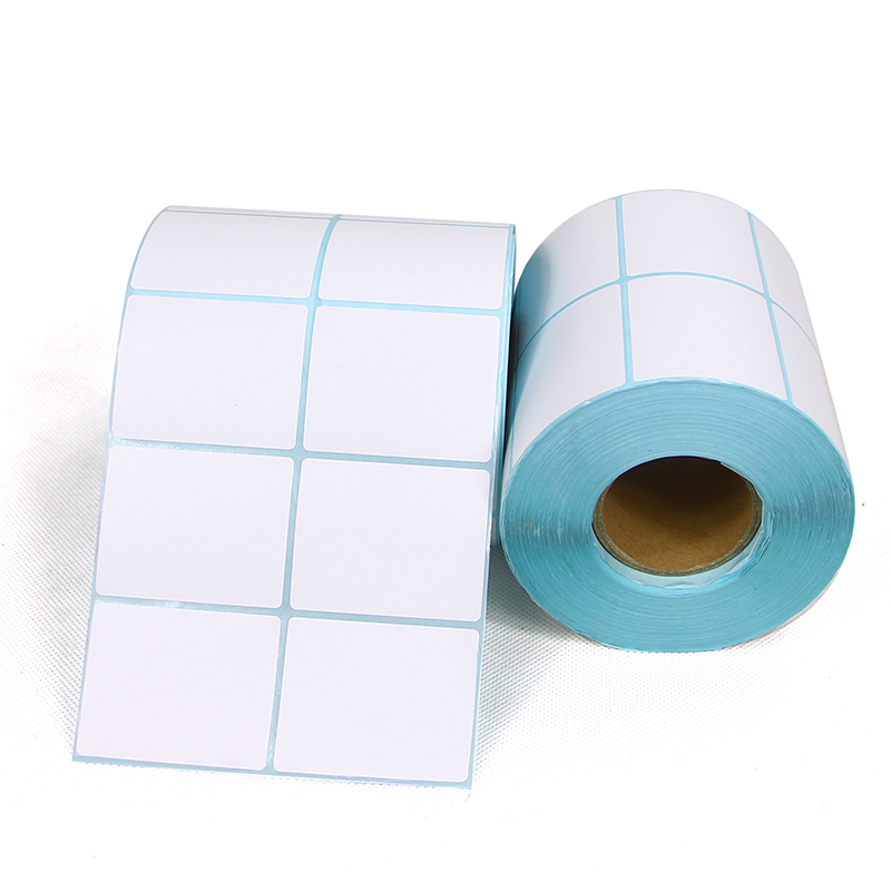 Tear Resistant Synthetic Vinyl Thermal Removable Adhesive Barcode Label for Multiple Usage