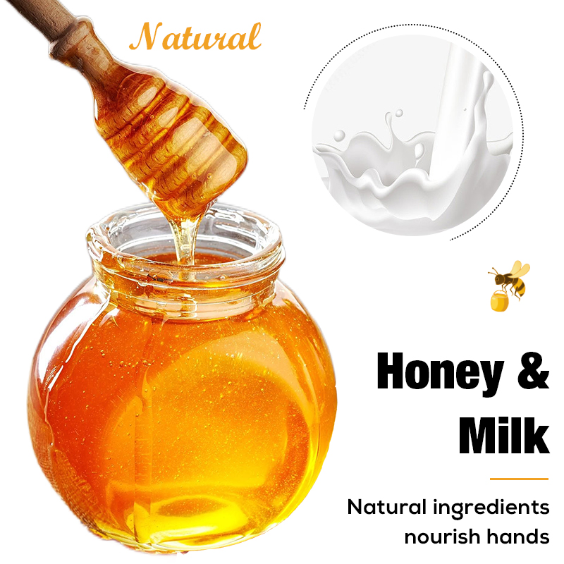 Exfoliating Whitening Hand SPA Skincare Saving Dry Skin Honey Moisturizing Hand Mask