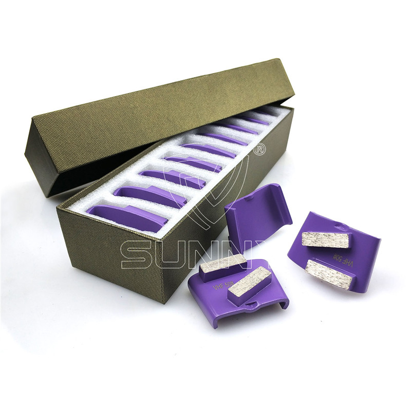 Алмазная шлифовальная чашка HTC 2 Bar для бетона и камня